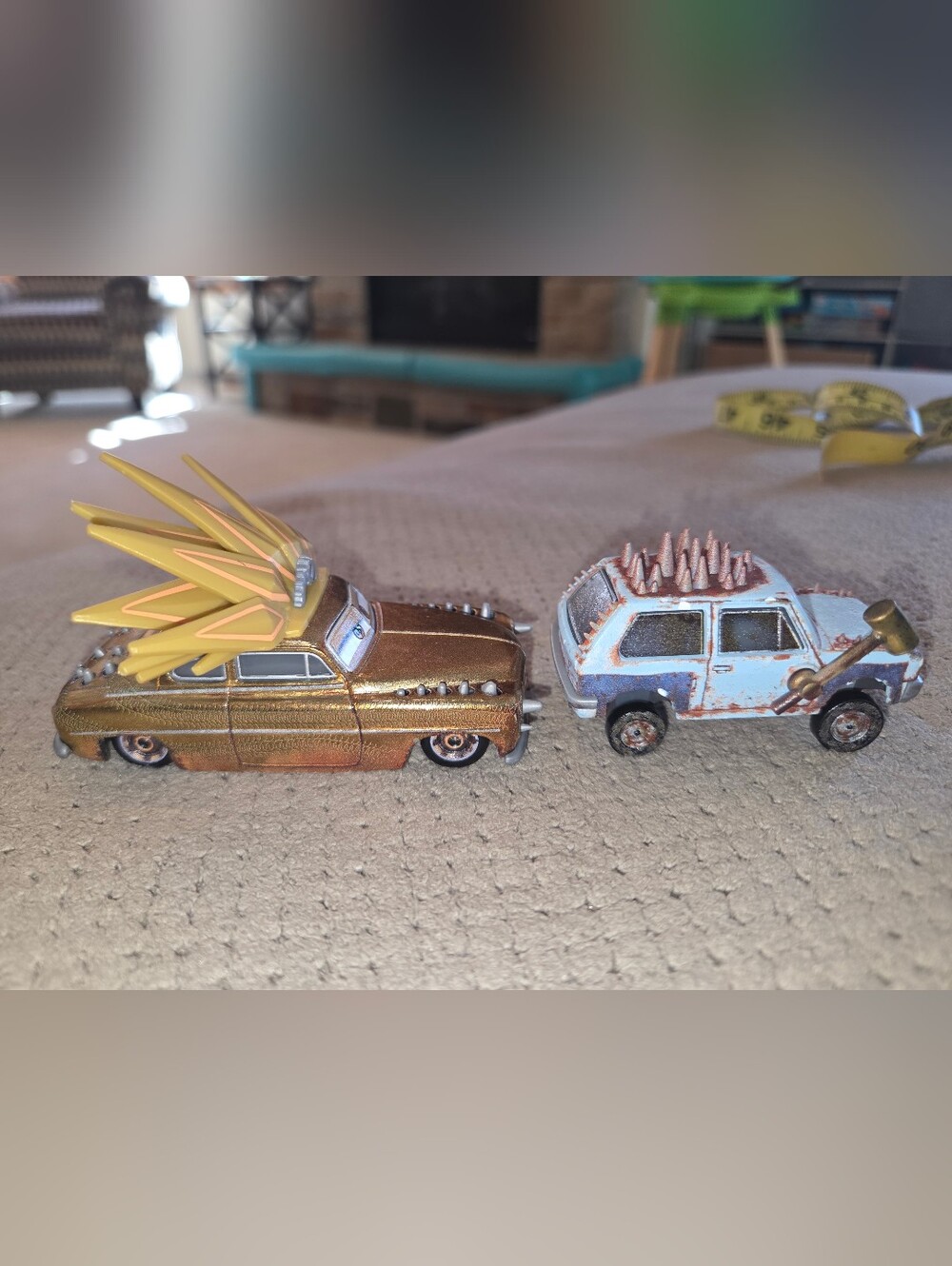 2022 Disney Pixar Cars Jeremy and Chieftess Jefe Die Cast Vehicle Bundle Mattel - Picture 2 of 16